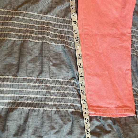 LILLY PULITZER Pink/Coral Worth Skinny Mini Zip Size 12 - Picture 16 of 16